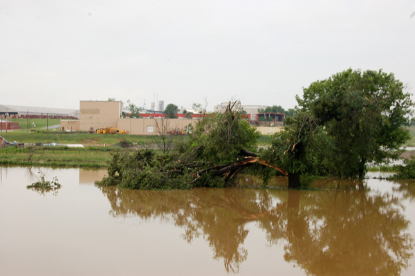 flooding at Sugarcreek, OH