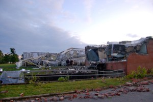 The agricultural engineer building by Bruce Stambaugh
