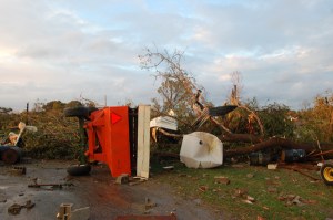 Damage at the OARDC by Bruce Stambaugh