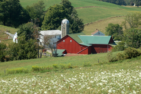 Charm, Ohio farm by Bruce Stambaugh
