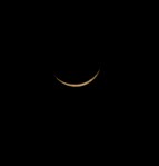 Moon crescent by Bruce Stambaugh