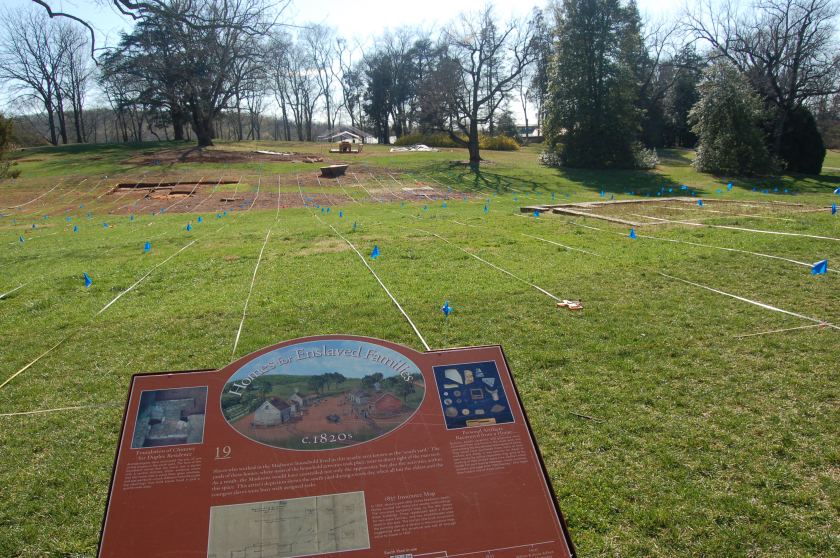 Montpelier slave quarters by Bruce Stambaugh