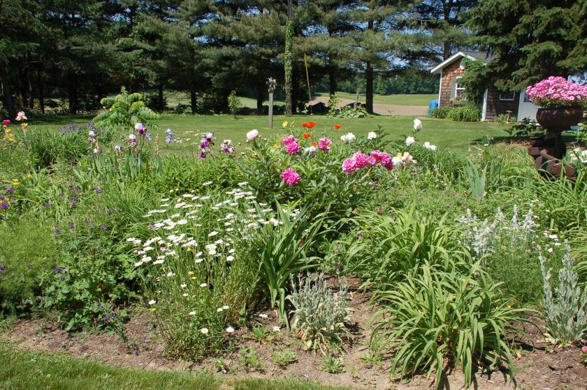 Flower garden by Bruce Stambaugh