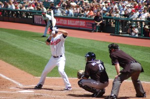 Grady at bat by Bruce Stambaugh