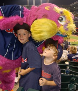 Slider and grandsons by Bruce Stambaugh