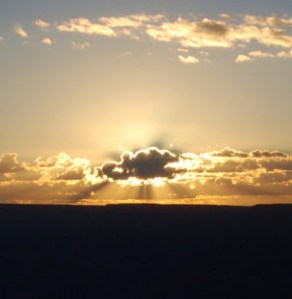 Sun rays by Bruce Stambaugh