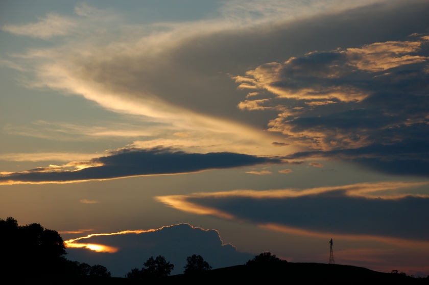 Sept. 11 sunset by Bruce Stambaugh