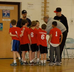 Huddle up by Bruce Stambaugh