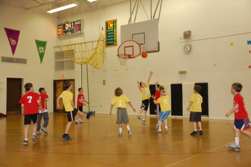 Youth basketball by Bruce Stambaugh