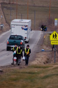 Visible walkers by Bruce Stambaugh
