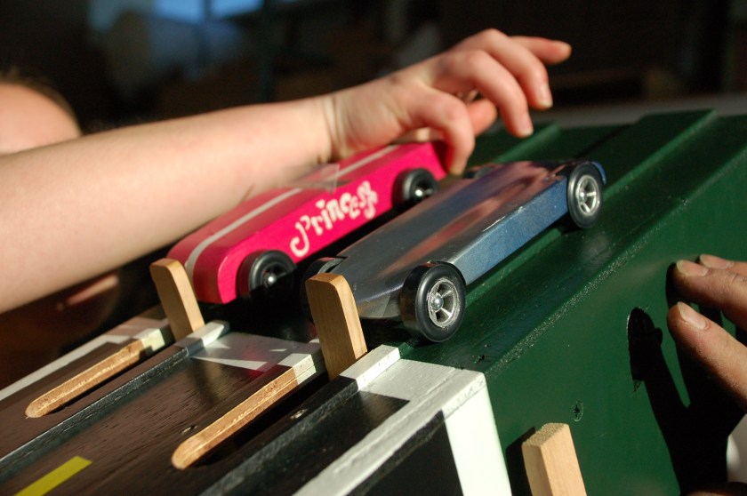 Starting line by Bruce Stambaugh