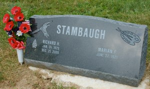 Gravestone by Bruce Stambaugh