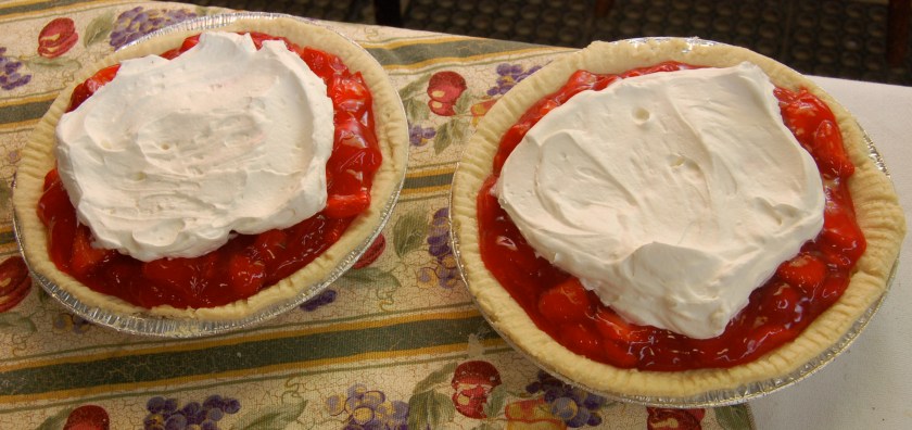 Strawberry pie by Bruce Stambaugh
