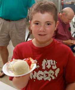 Free pie and ice cream by Bruce Stambaugh
