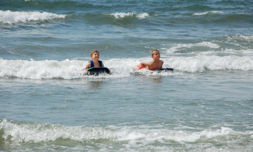 Boogie boards by Bruce Stambaugh