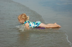 Breaking water by Bruce Stambaugh