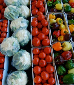Fresh veggies by Bruce Stambaugh