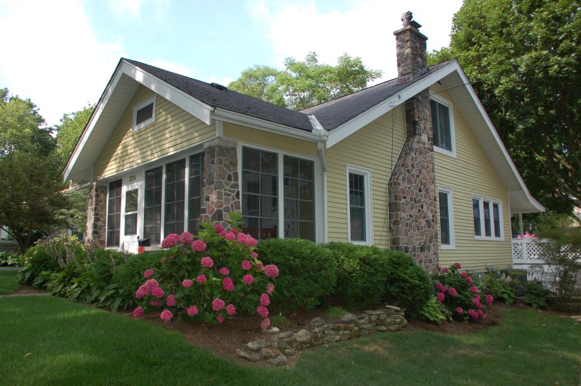 Lakeside cottage by Bruce Stambaugh
