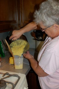 Freezing corn by Bruce Stambaugh