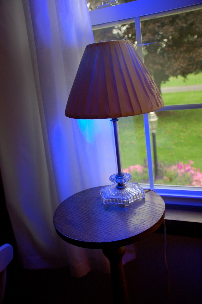 Blue light by Bruce Stambaugh