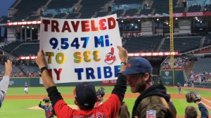 Indians fans, Cleveland Indians, Bruce Stambaugh 