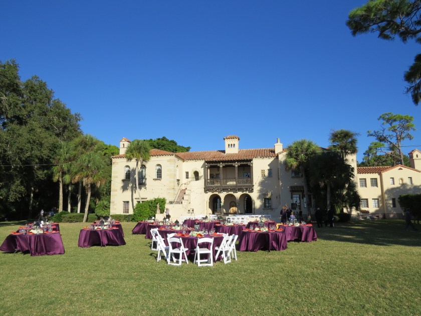 Powel Crosley estate, Sarasota Florida, wedding