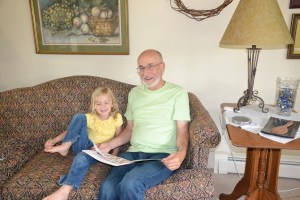 reading to children, reading