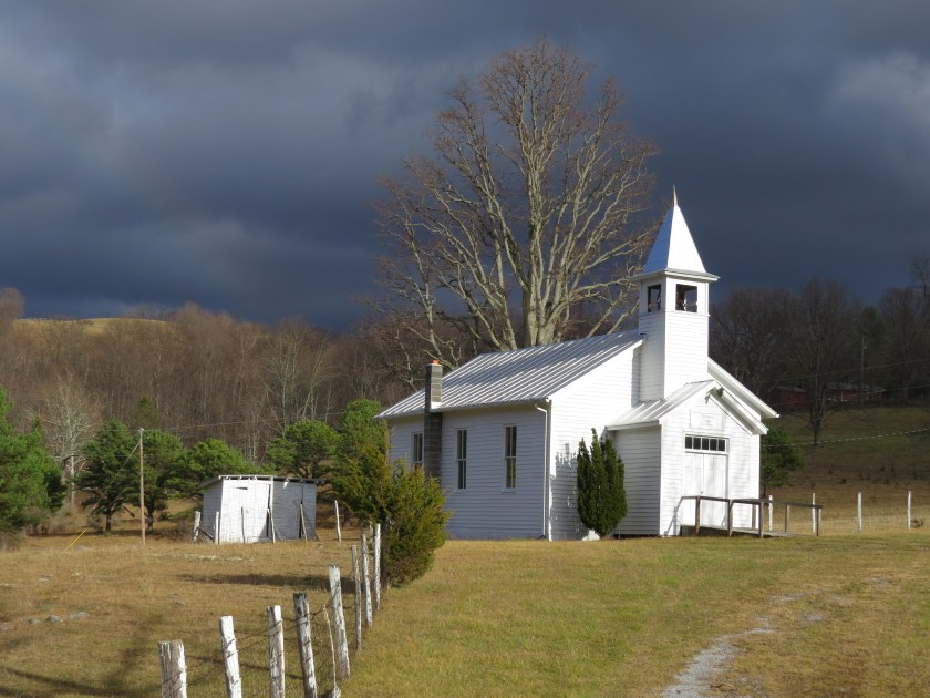 Chapel at Judy Gap, country church, chapel