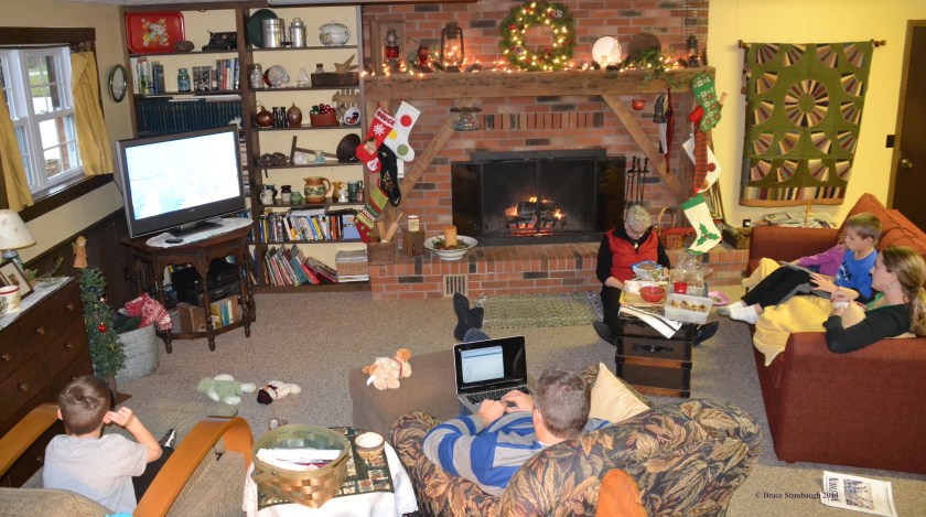 family, Christmas, family holiday gathering