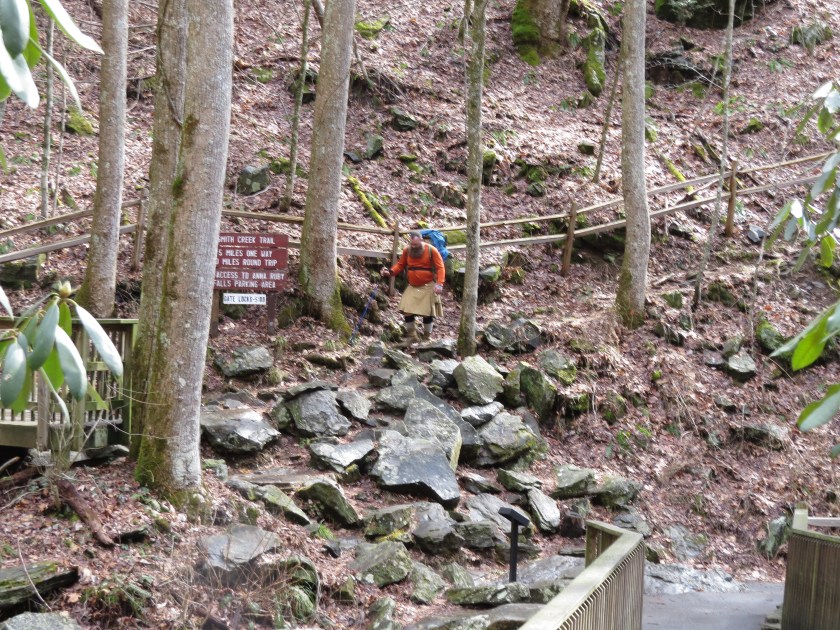 slippery rocks, hiking