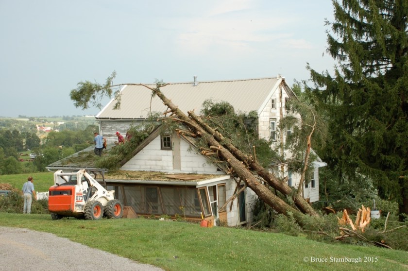 storm damage, clean up