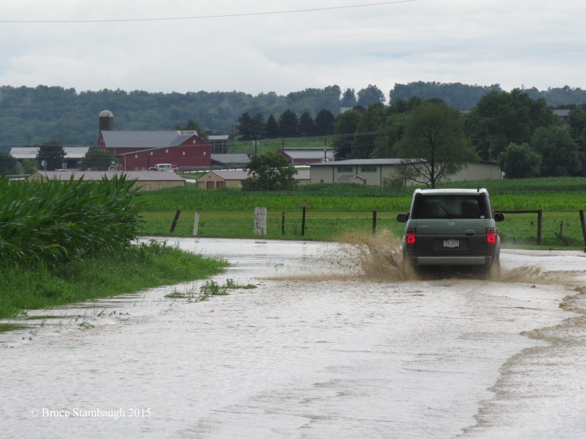 July flash flooding, Holmes Co. OH