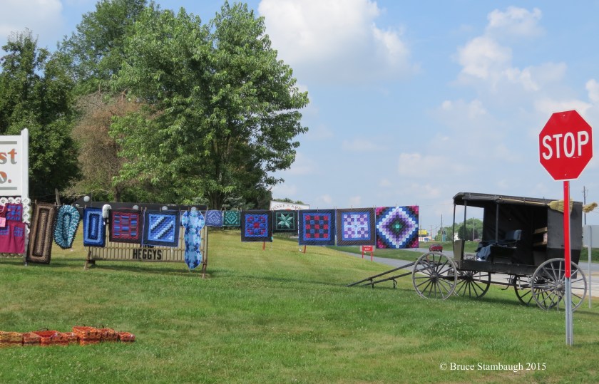 Amish, roadside sale