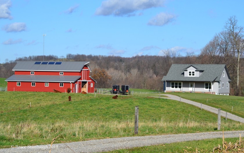 off the grid, Amish home