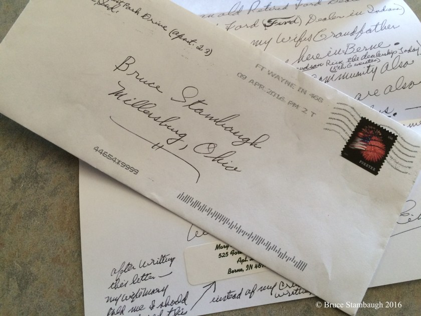 poorly addressed letter