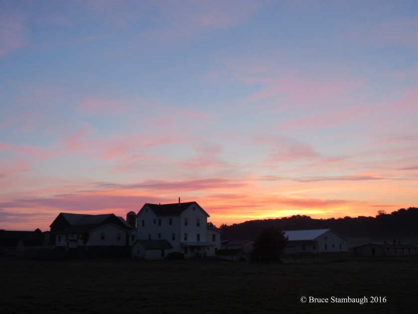 rural sunrise