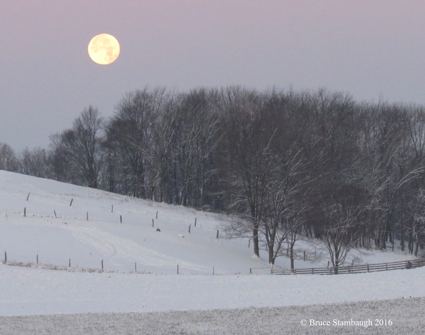 super full moon, long night moon