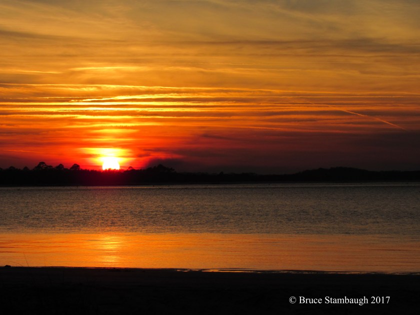 sunset, Amelia Island FL