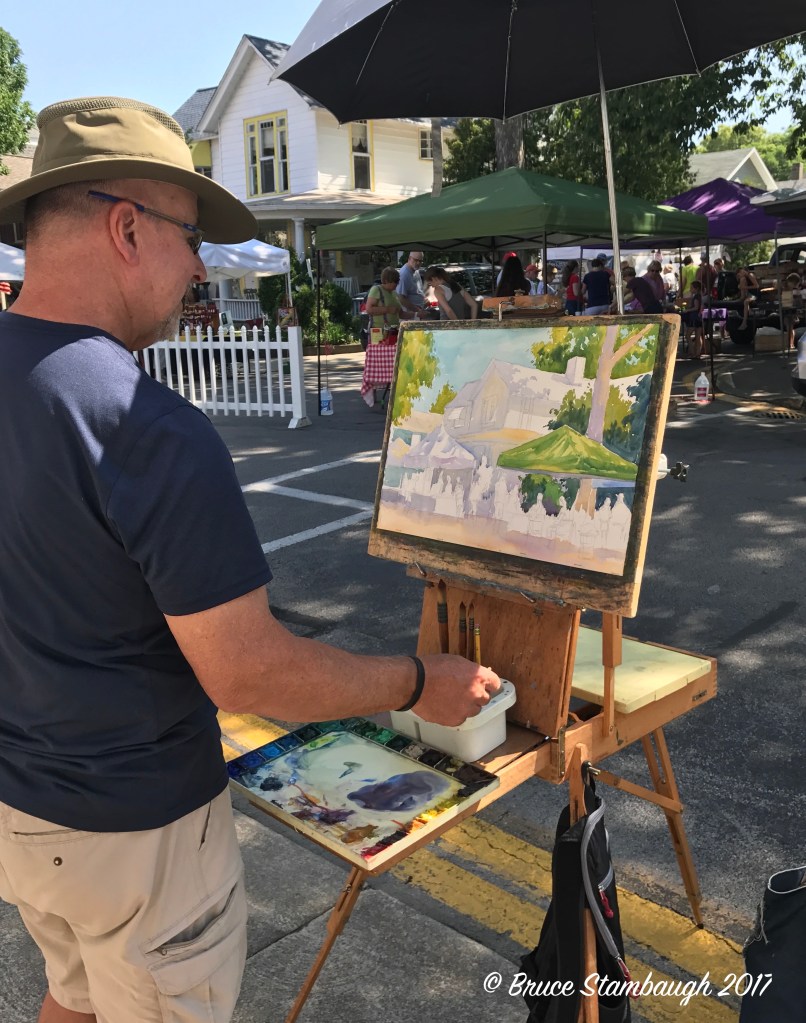 plein air, Lakeside OH