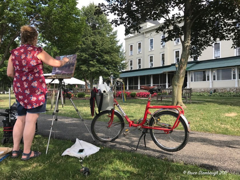 plein air art, Lakeside OH