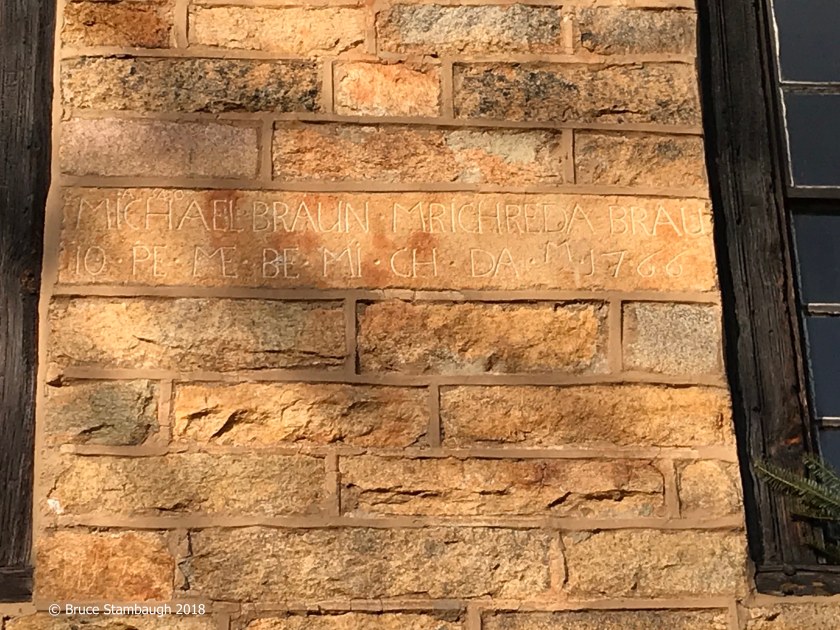 living history, Old Stone House