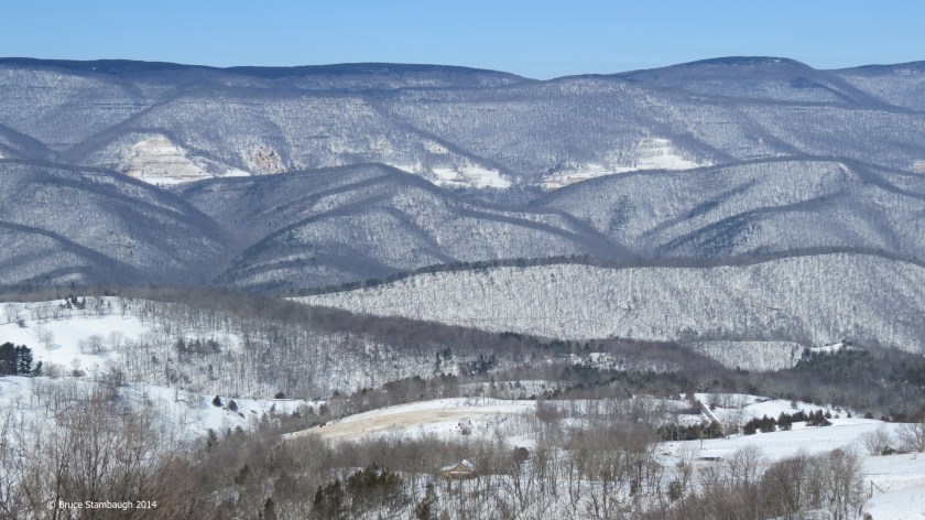Allegheny Mountains, snowstorm, Gap WV