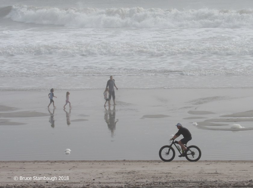 Main Beach Fernandina Beach FL, beach walking, beach bike