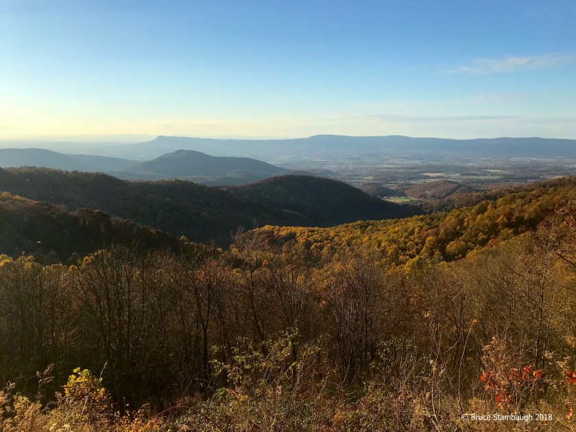 Shenandoah Valley, Shenandoah NP, Virginia, Blue Ridge Mountains